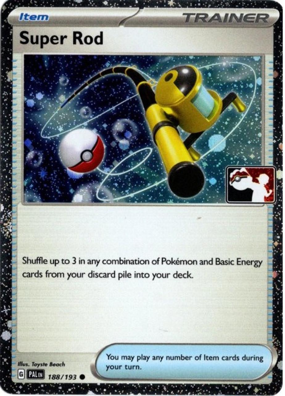 Paldea Evolved Super Rod [Prize-Pack-Cosmos-Holo] Pokémon card